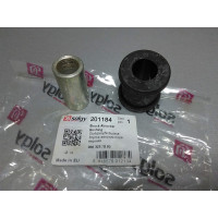 Втулка амортизатора заднего нижняя + втулка d=14, SOLGY, Mercedes Sprinter, VW LT 96-