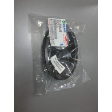 Окантовка противотуманной фары правая, черная, DEPO, Nissan Qashqai 08-