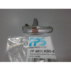 Повторитель поворота на крыло 8351A001, DEPO, Mitsubishi Lancer X