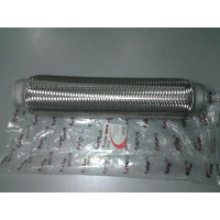 Гофра глушителя, 3-х слойная, сталь, CarLine, 50*320