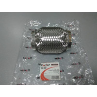 Гофра глушителя, 3-х слойная, нержавейка, CarLine, 45*100