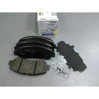 Колодки тормозные передние D10601BN0A, ICER, Nissan Qashqai, X-Trail 181834 726 р.