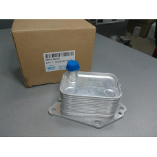 Радиатор масляный охлаждения теплобмнеик, 264102A300, 264102A650, (пр-во APK) HYUNDAI ACCENT (05-) 1.5 CRDi, 1.6 CRDi