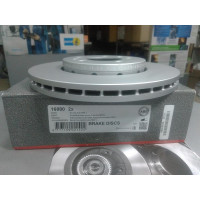 Диск переднего тормоза вентилируемый, 256x22 (A.B.S) Skoda Octavia, Fabia, Roomster 06-