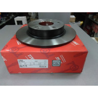 Диск тормозной задний к-кт 2 шт (пр-во TRW) HONDA CIVIC VII 1.3-2.2 06-