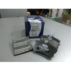 Колодки тормозные, задние, без датчика, FOMAR, VW, Golf, ||, |||, Passat, B3, B4, B5