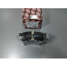 Колодки тормозные передние (пр-во ASHIKA) Citroen BERLINGO C4, Peugeot 207, 307