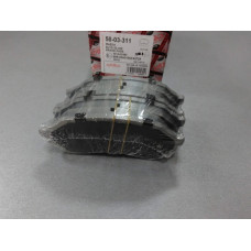 Колодки тормозные передние (пр-во ASHIKA) MAZDA 323