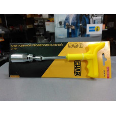 Ключ свечной 21x250 мм, профессиональный с усиленной ручкой (пр-во СИЛА)