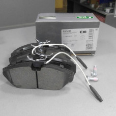 Колодки тормозные передние с датчиком износа (пр-во LPR) Fiat Ducato 94-99, Peugeot Boxer 94-