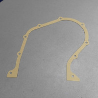 Прокладка крышки ГРМ ДВС передней, бумага 0,9 мм (Житомир) ВАЗ 2101, 2012, 2103, 2104, 2106, 2107