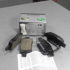 Колодка торм. передн. (пр-во LPR)