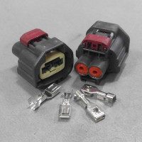 Разъем 2-х контактный мотора стояночного тормоза, электроручника (КИТАЙ) Renault Megane II, Scenic III