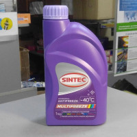 Антифриз ГОТОВЫЙ -40 MULTI FREEZE фиолетовый (пр-во SINTEC) 1L