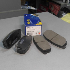 Колодки тормозные дисковые. зад (пр-во SANGSIN) KIA SORENTO 3.3 V6, 2.5CRDI 02-