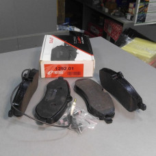 Колодка переднего тормоза (REMSA) Peugeot Expert 3