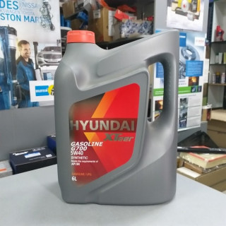 Масло моторное 5W40 (HYUNDAI) Xteer Hyundai Gasoline G700 SN 6L 1061136 938 р.
