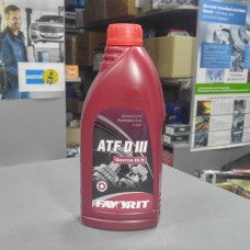 Масло трансмиссионное ATF DEXRO III, 3  (FAVORIT) 1L.