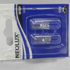 Автолампа 5W (Neolux) комплект 2 шт
