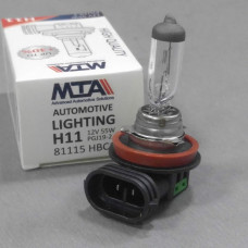 Лампа автомобильная H11 12V  55W PGJ19-2, MTA