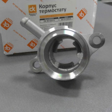 Корпус термостата (ДК) DAEWOO LANOS, CHEVROLET AVEO 1,6 алюминиевый нижний