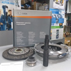 Комплект сцепление КПП на тросах (подш. ВПЗ) Valeo , инд. уп. (пр-во АВТОВАЗ) ВАЗ 2170-72, 2190