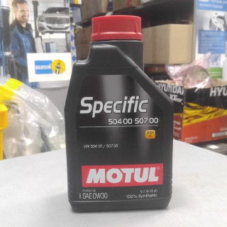 Масло моторное синтетика 0W30 (MOTUL) SPECIFIС 504 00 / 507 00 0W30 C3 107049 2 527 р.