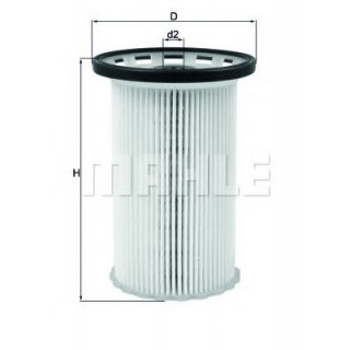 Топливный фильтр MAHLE FILTER Фильтр-патрон Наружный диаметр: 93 мм Внутренний диаметр: 9,5 KX342ECO 690 р.