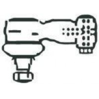 Наконечник  рулевой тяги прав. FRAP LANOS  1,5 OPEL ASCONA C