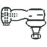 Наконечник  рулевой тяги лев FRAP LANOS 1,5  OPEL ASCONA C