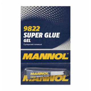 Суперклей гелевый (пр-во MANNOL) Super Glue Gel 3 г 9922 10 грн