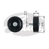 Паразитный / ведущий ролик, поликлиновой ремень GATES  Hyundai SANTA FE