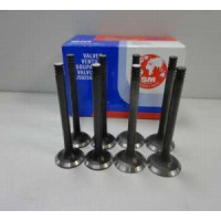 Клапан впускной (пр-во SM)  ВАЗ 2108, 2109, 21099 (1.5л) 406дв к-т(4шт) (21081007012)