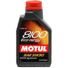 Масло моторное синтетика 5W30 (MOTUL) ECO-nergy 1L, 812301 ,8100 ,102782