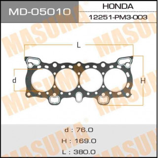 Прокладки головки блока NIPPON MOTORS Honda D16A 12251P1K003 630 р.