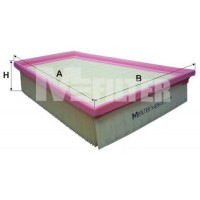 Фильтр воздушный (пр-во MFILTER) SKODA FABIA/VW POLO 1.2 12V,1.4