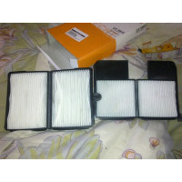 Фильтр салона (компл. 2 шт.) (пр-во Knecht-Mahle)