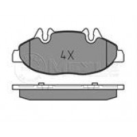 Колодки тормозные дисковые перед VITO 639 (GLOBER)