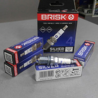 Свеча зажигания (BRISK) SILVER ВАЗ 2110, CHEVROLET AVEO, LACETTI, DAEWOO LANOS 1.5i 8V