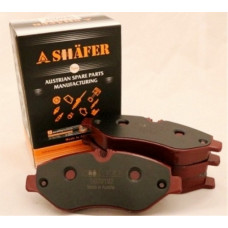 Колодки тормозные передние (пр-во SHAFER) Mercedes Sprinter, VW Crafter 06-
