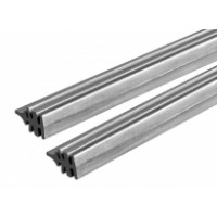 Резинка дворников бескаркасных к-т 2 шт LAVITA