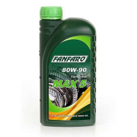 Масло трансмиссионное  минеральное 80W-90 FANFARO MAX 5  GL-5/GL5 1L