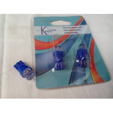 Светодиод А 12-5 синий б/ц LED 12 V BLUE/ W2,1x9,5d /12V