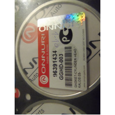 Прокладка головки блока DAEWOO/CHEVROLET AVEO 1,5 8V G15SF/A15SMS/A14SMS/A13SMS/F15S3 (ONNURI)