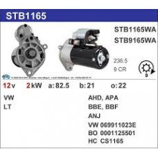 Стартер /2.0квт z9/ vw lt 28-35-46 ii 2.5sdi 96- (Krauf)
