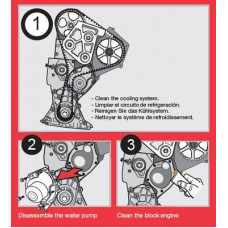 Насос водяной (AIRTEX) SPRINTER 208-416 (cdi) 00-06 