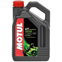 Масло моторное полусинтетика 4T 10W40 (MOTUL) для 4-х такт. дв. мотоциклов 4L, 104056, 836941, 5000