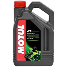 Масло моторное полусинтетика 4T 10W40 (MOTUL) для 4-х такт. дв. мотоциклов 4L, 104056, 836941, 5000