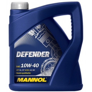 Масло моторное 10W40 4L MANNOL Defender SL/CF 4L 7507 321 грн
