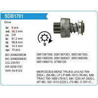Бендикс стартера (Krauf)
